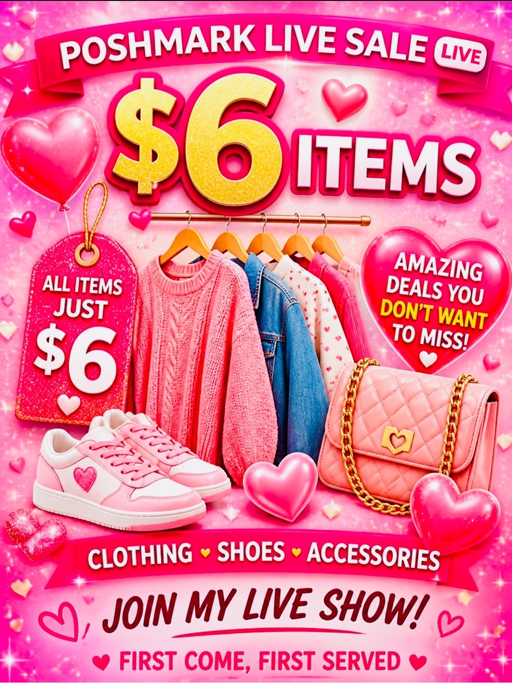 Pink Quilted Heart Crossbody Bag & Pink Heart Sneakers Set